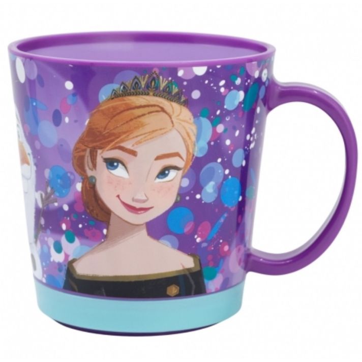 STOR - Nerozbitný hrnek Disney Frozen Violet 410 ml, 74267