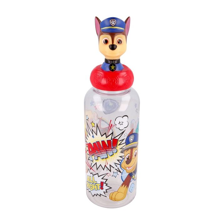 STOR - Plastová 3D láhev s figurkou PAW PATROL, 560ml, 10125