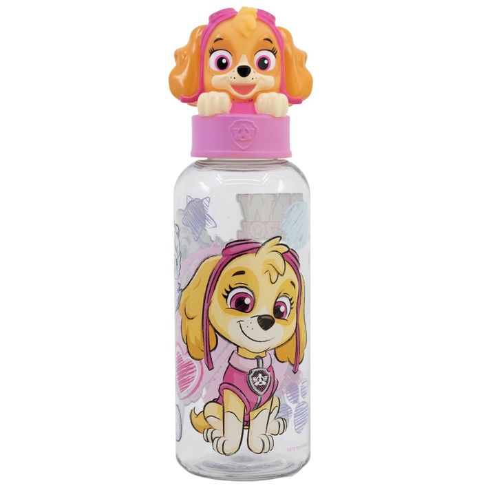 STOR - Plastová 3D láhev s figurkou PAW PATROL, 560ml, 74857