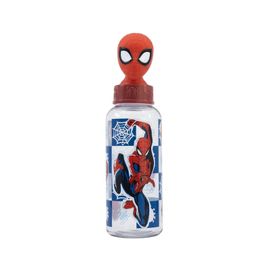 STOR - Plastová 3D láhev s figurkou Spiderman, 560ml, 74859