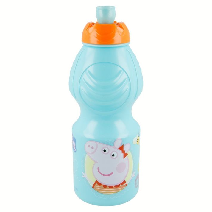 STOR - Plastová láhev na pití PEPPA PIG, 400ml, 13932