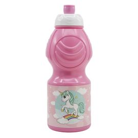 STOR - Plastová láhev na pití UNICORN, 400ml, 08040