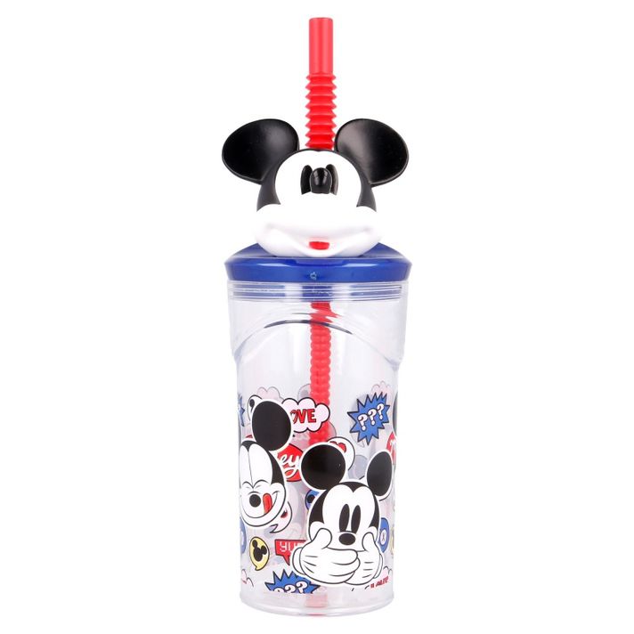 STOR - Plastový 3D pohár s figurkou MICKEY MOUSE, 360ml, 50166