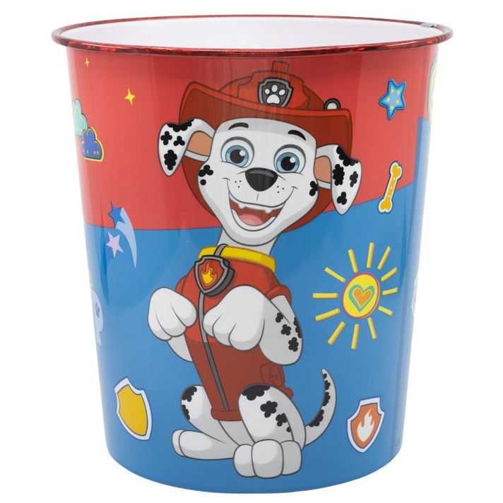 STOR - Plastový smetný koš PAW PATROL, 07090