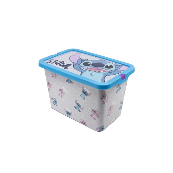 STOR - Plastový úložný box Lilo & Stitch, 7L, 02434