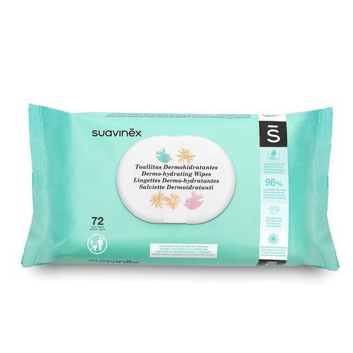 SUAVINEX - Hygienické Vlhké Kapesníčky 72 Ks