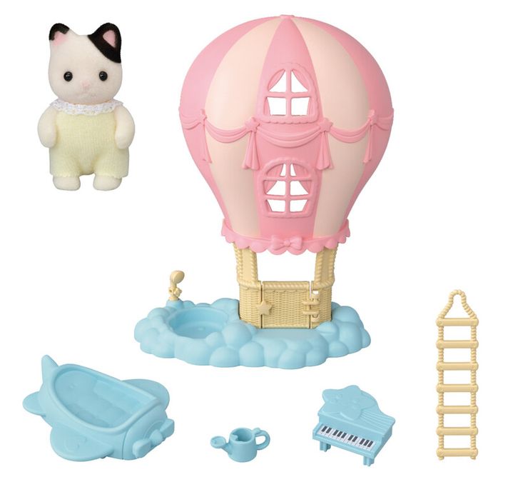 SYLVANIAN FAMILY - Kotě a zábavný balón pro miminka