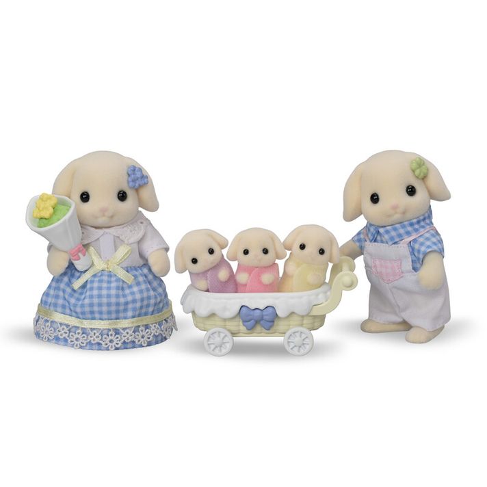 SYLVANIAN FAMILY - Rodina Flora králíci s trojčaty