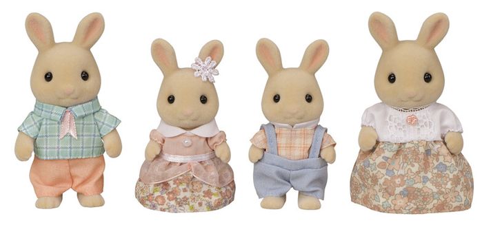 SYLVANIAN FAMILY - Rodina mléčných králíků, nová