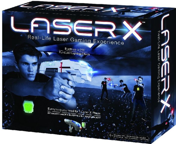 TM TOYS - Laser X pistole na infračervené paprsky – sada pro jednoho