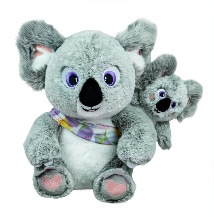 TM TOYS - Mokki & Lulu Interaktivní Koala s miminkem