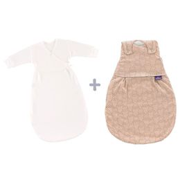 TRÄUMELAND - Spací pytel Liebmich 3dílný set Kuschelhase Beige 56/62