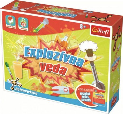 TREFL - Explozivní vědecká hra 25 experimentů Science 4 you