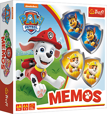 TREFL - GAME Memos Paw Patrol - pexeso