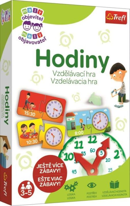 TREFL - Malý objeviteľ: Hodiny / Nová verze