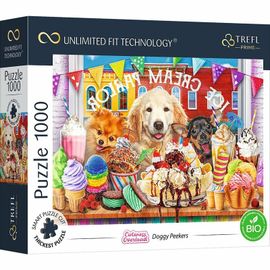 TREFL - Prime puzzle 1000 UFT - Nálož roztomilosti: Psí slídiči