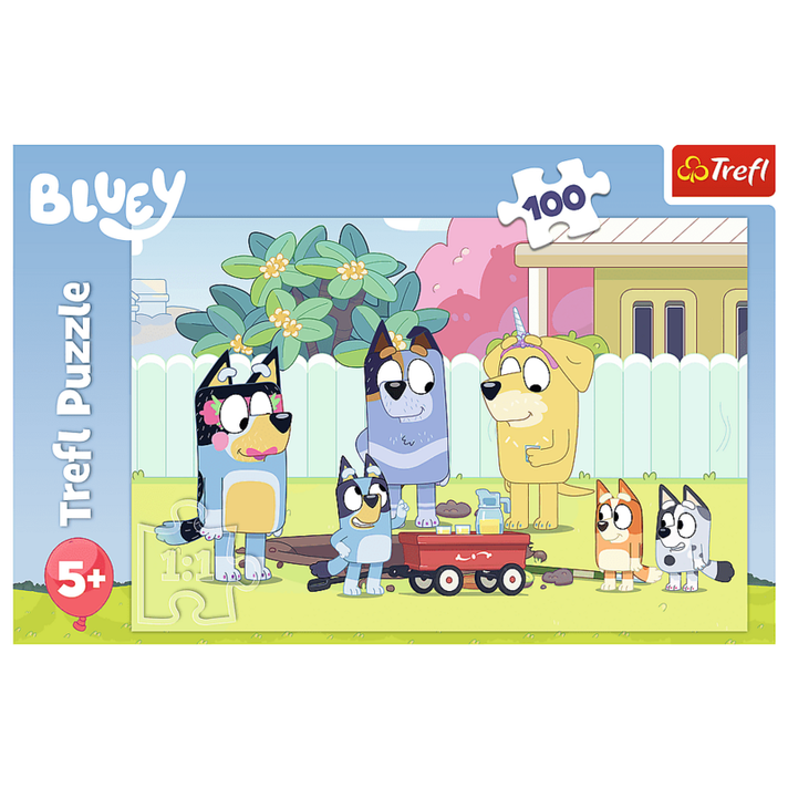 TREFL -  Puzzle 100 dílků - Bluey / BBC