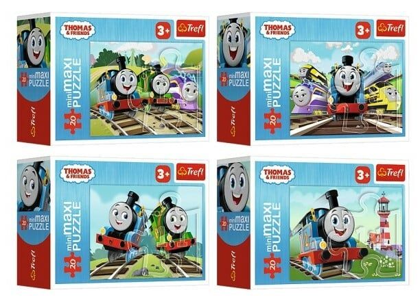 TREFL -  Puzzle 20 miniMAXI - S Tomem je zábava / Thomas and Friends