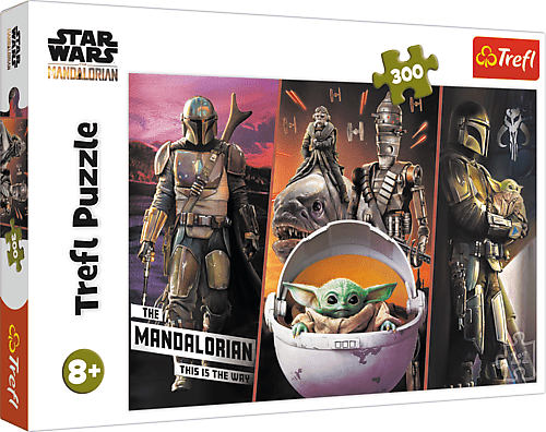 TREFL - Puzzle 300 - Tajemství Baby Yoda / Lucasfilm Star Wars The Mandalorian