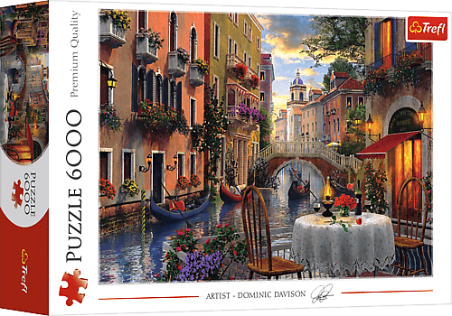 TREFL - Puzzle 6000 - Romantická večeře / MGL