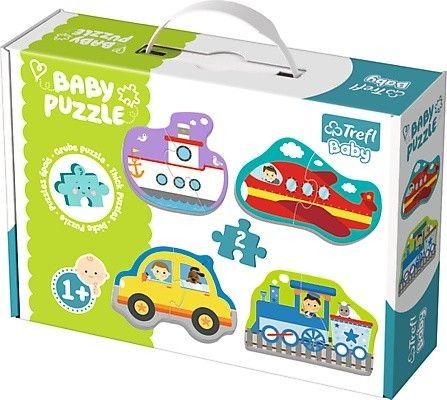 TREFL - Puzzle baby classic transportní vozidla