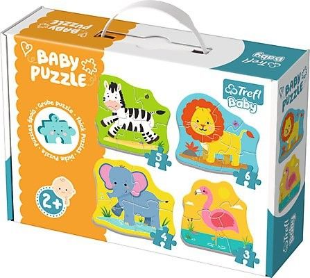 TREFL - Puzzle baby classic zvířátka safari