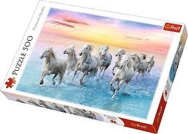 TREFL - Puzzle Galop bílých koní 500