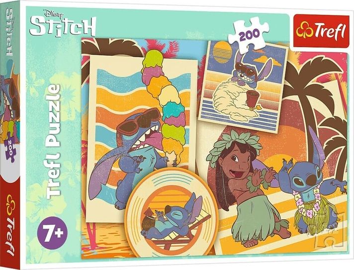 TREFL - Puzzle Lilo & Stitch: Hudební svět 200 dílků