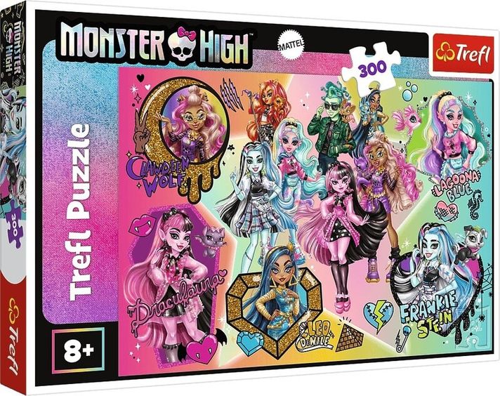 TREFL - Puzzle Monster High: Zombie na vrcholu 300 dílků