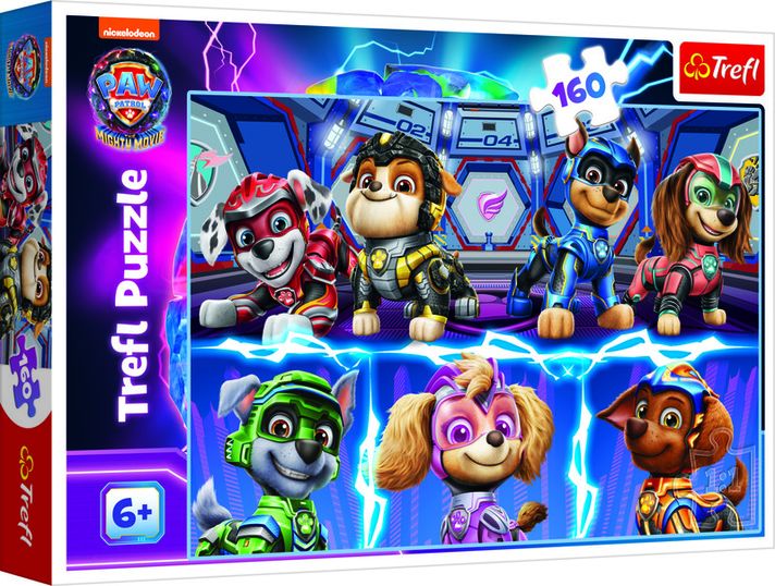 TREFL - Puzzle Psí přátelé Tlapková patrola/Paw Patrol 160 dílků