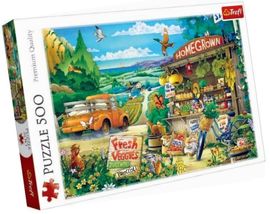 TREFL - puzzle Ráno na venkově 500