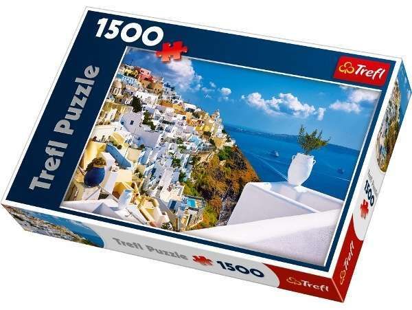 TREFL - Puzzle Santorini - Řecko.