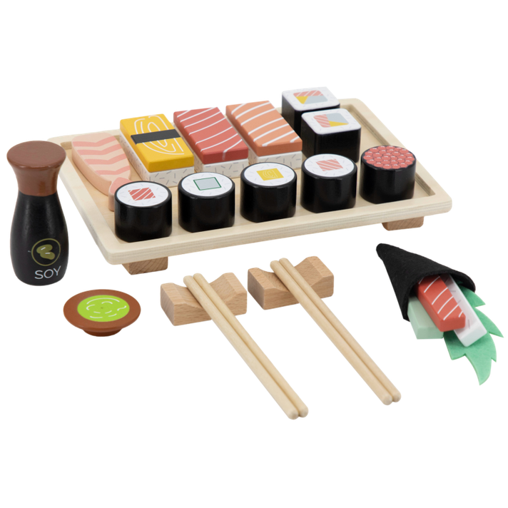 TRYCO - Dřevěný Sushi Set