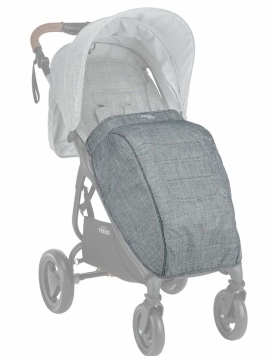 VALCO BABY - Nánožník na kočárek Trend 4 Tailor Made Grey Marle