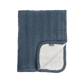 VINTER & BLOOM - Deka Cuddly Storm Blue