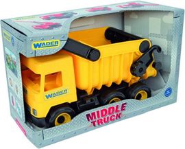 WADER - Middle Truck vyklápěčky žlutá v boxu 32121