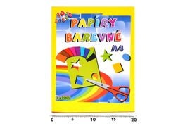 WIKY - Papíry barevné A4, 10 listů, 180g