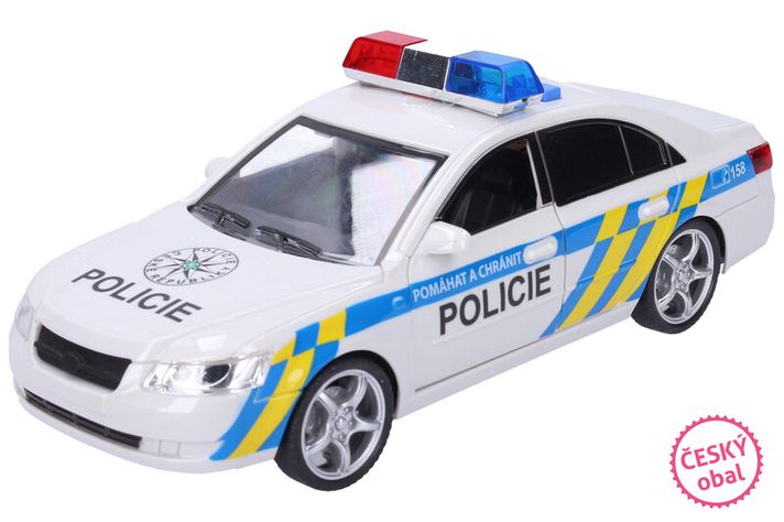 WIKY - Policejní auto s efekty 24 cm
