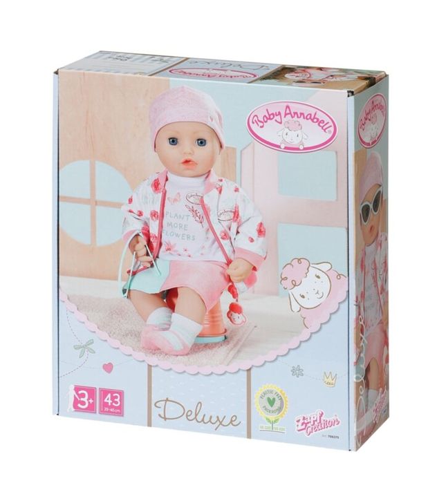 ZAPF - Baby Annabell Jarní souprava Deluxe, 43 cm