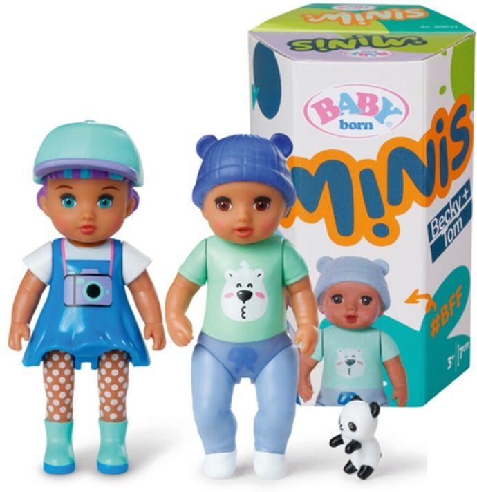 ZAPF CREATION -  BABY born Minis Sada 2 panenek, verze 3