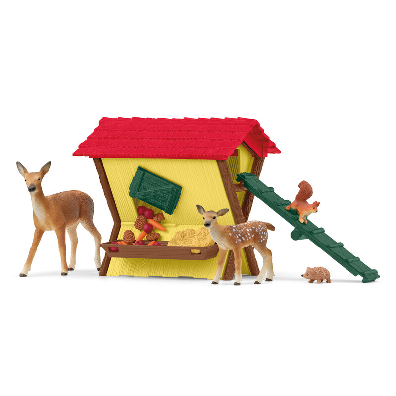 SCHLEICH - Krmení lesních zvířat