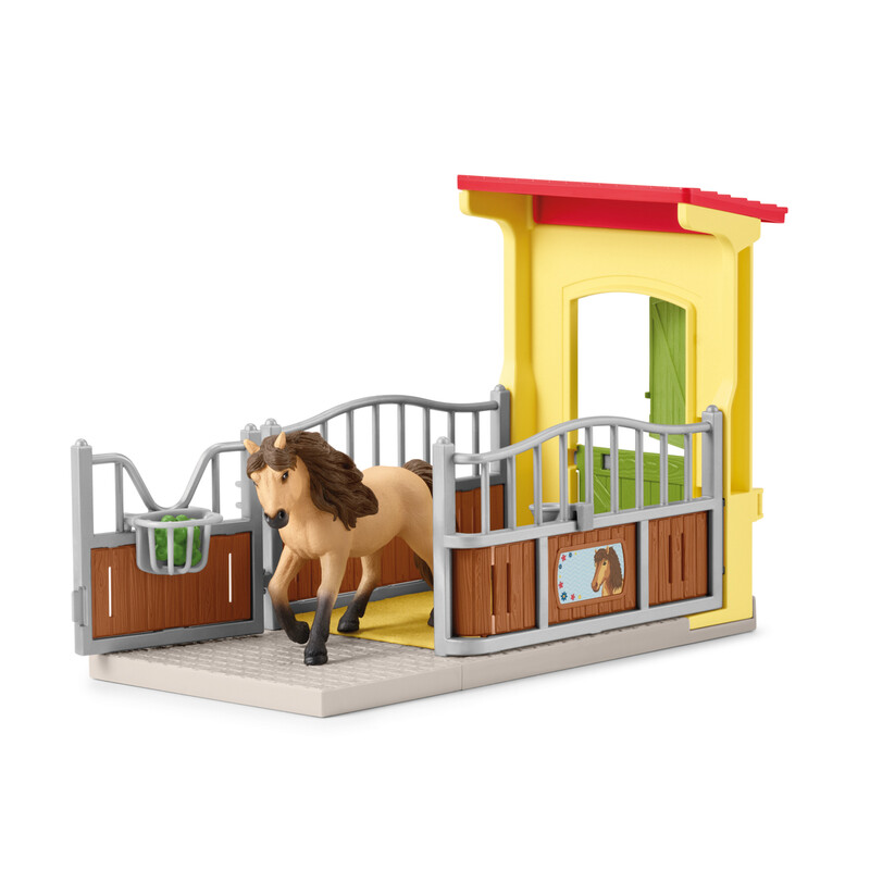 SCHLEICH - Malá stáj pro Islandského poníka