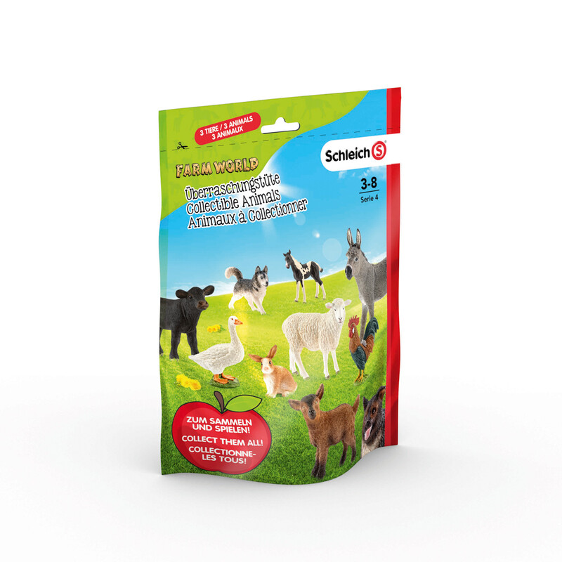 SCHLEICH - Sáček s překvapením - farmářská zvířátka L, série 4