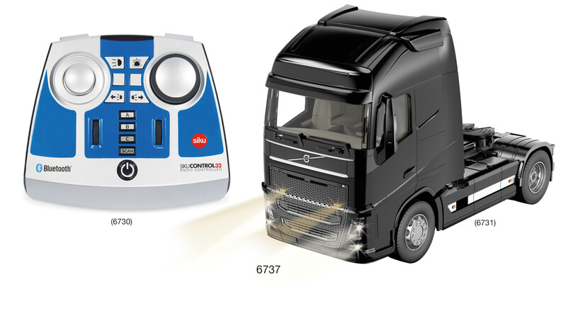 SIKU - Control - Bluetooth tahač Volvo FH16 s dálkovým ovladačem