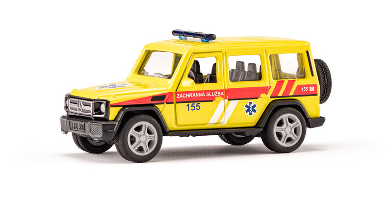 SIKU - Super česká verze - ambulance Mercedes AMG G65