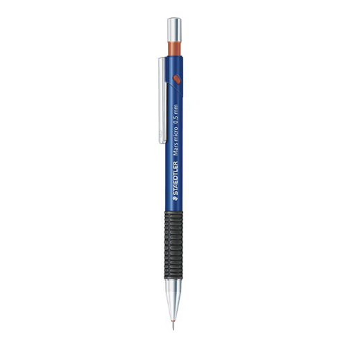 STAEDTLER - Mikrotužka / Pentelka Mars micro, B, 0,5 mm, modrá