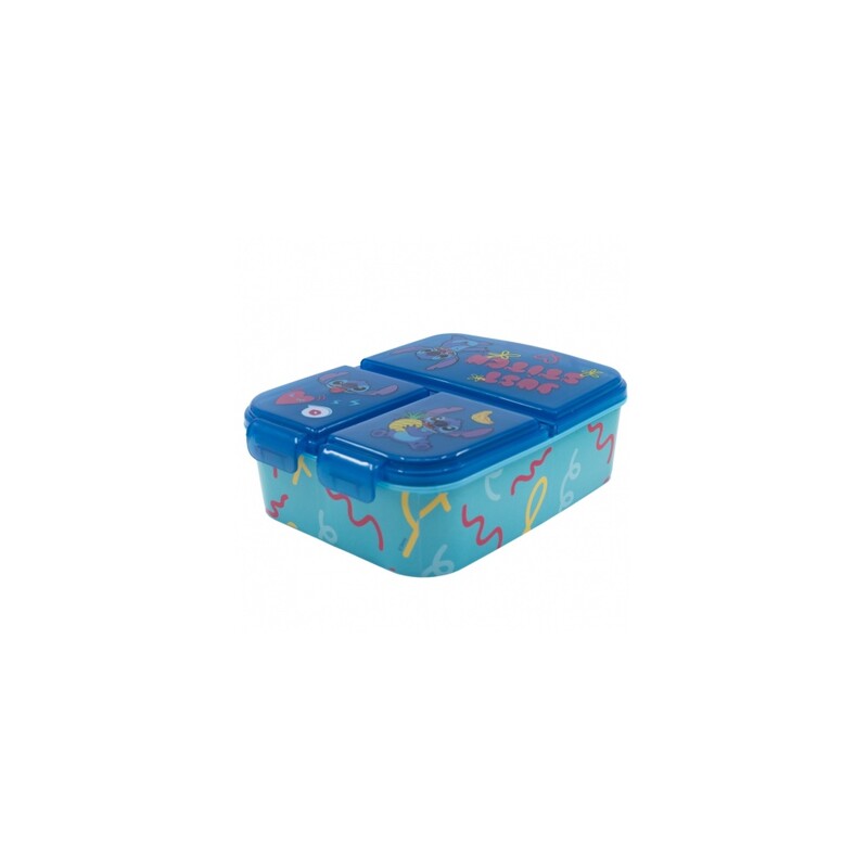 STOR - Dělený plastový box na svačinu Lilo & Stitch, 75020