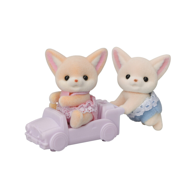 SYLVANIAN FAMILY - Dvojčata fenci s autíčkem