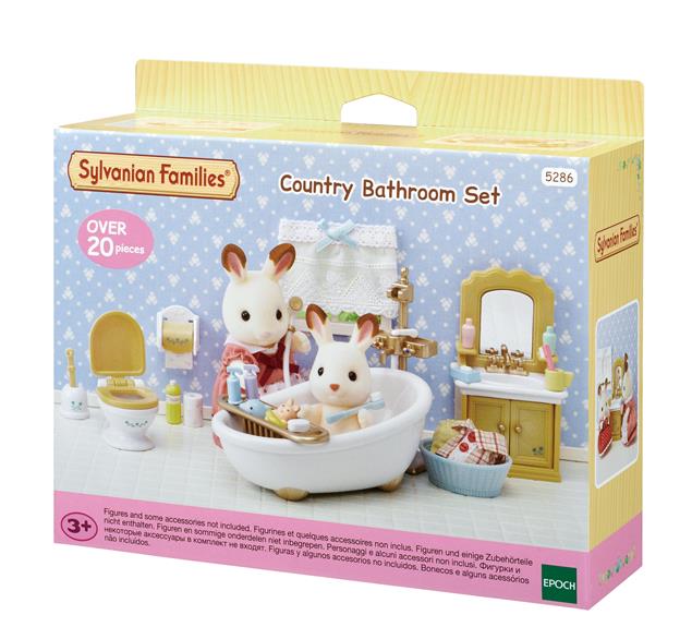 SYLVANIAN FAMILY - Set - venkovská koupelna