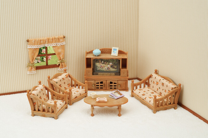 SYLVANIAN FAMILY - set - obývací pokoj